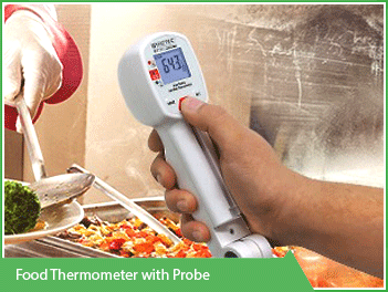 Food Thermometer with Probe VackerGlobal