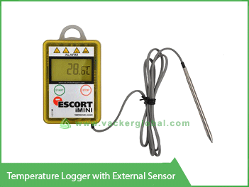 Temperature Logger with External Sensor VackerGlobal