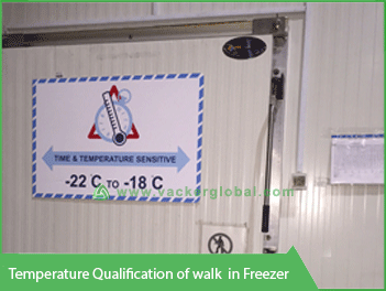 Temperature Qualification Walk-in Freezer Vacker Global
