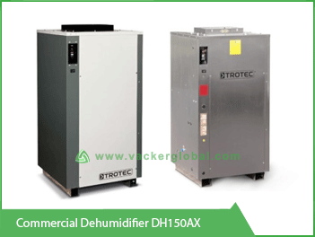 Commercial Dehumidifier DH150AX vackerGlobal