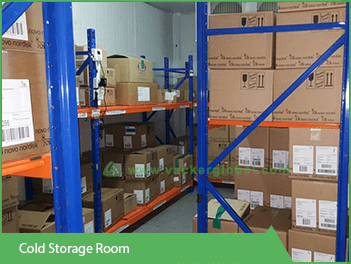 Cold storage for pharma storage